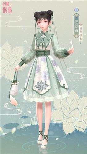 《闪耀暖暖》清莲时雨高清图鉴一览