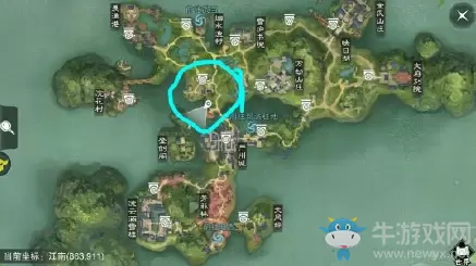 2020《一梦江湖》手游6月28日坐观万象打坐位置