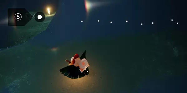 光遇晨岛光翼位置