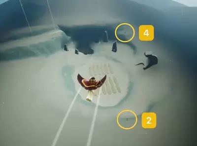 光遇魔法季先祖位置