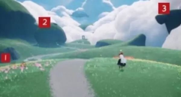 光遇云野光之翼位置