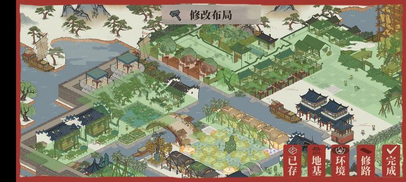 江南百景图污染不能升级 环境和谐布局方法攻略