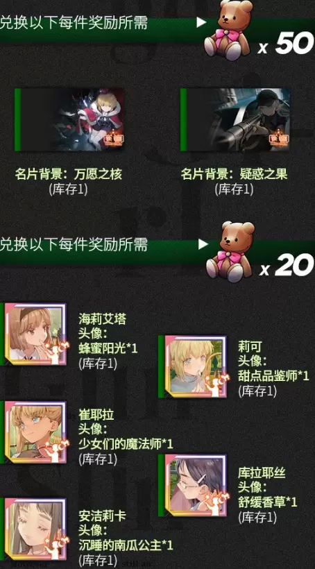 少女前线与神枪少女联动奖励汇总介绍 少前联动通关奖励及限时商城奖励介绍