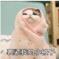 裹被子三步骤表情包