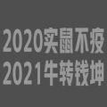 2020实鼠不易2021牛转乾坤