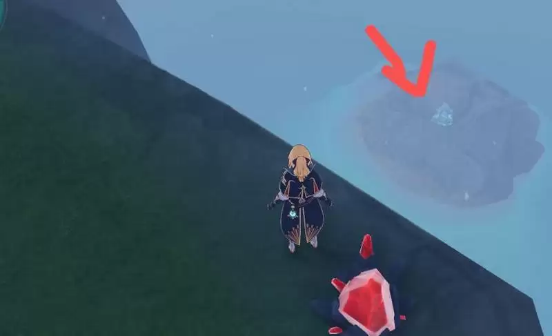 原神海岛上的绯红玉髓怎么拿