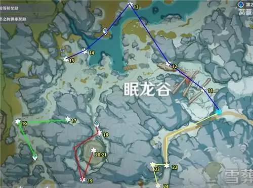 原神绯红玉髓位置分布和收集攻略介绍