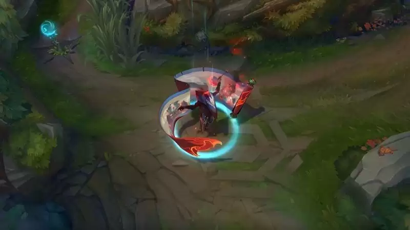 LOL山海绘卷烬皮肤特效