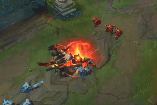 LOL大虫子山海绘卷皮肤特效