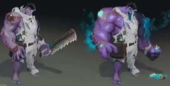 LOL英雄联盟蒙多重做后效果怎么样