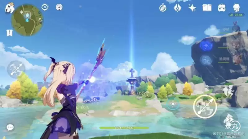 原神甘雨蓄力箭输出怎么打?蓄力箭输出手法图片3