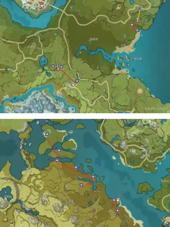 原神骗骗花最佳讨伐路线