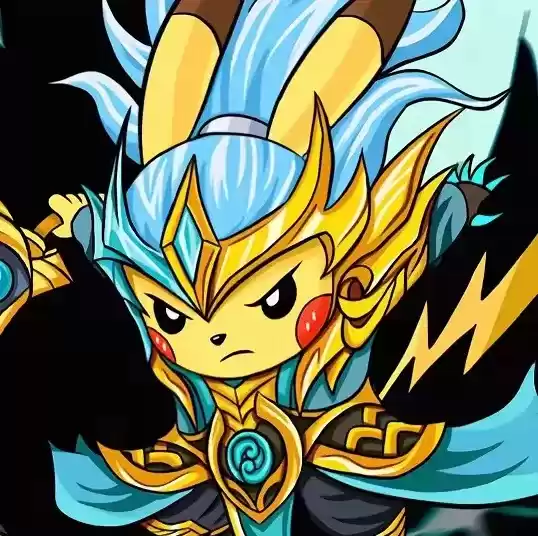 王者荣耀皮卡丘开黑头像大全