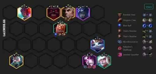 云顶之弈S4.5宗秘神使吸血鬼阵容攻略 宗秘神使吸血鬼运营心得图片8