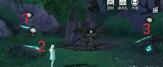 天谕手游旷野石影祭坛机关怎么点亮