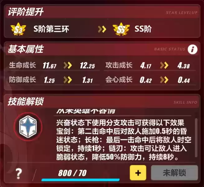 崩坏3识之律者升阶提升了多少?识之律者升阶提升效果分享图片4