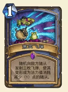 炉石传说哀变飞弹什么属※