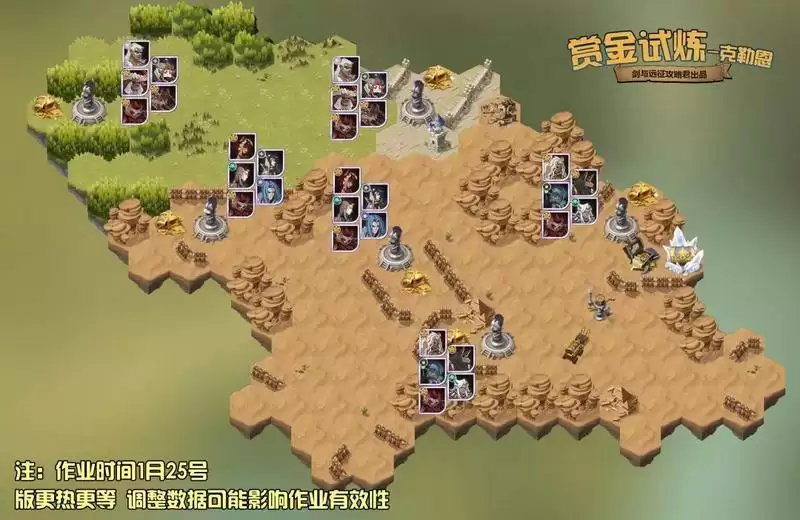 剑与远征狂鼠赏金试炼最佳通关懒人图