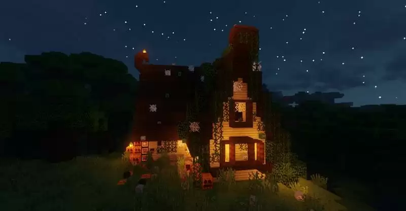 我的世界女巫之家建筑教程攻略