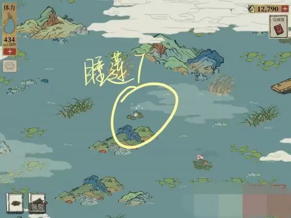 江南百景图睡莲在哪找?钱塘门睡莲位置大全图片8