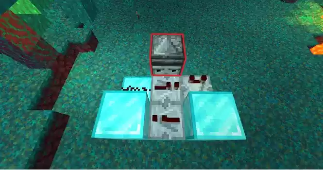 我的世界手游下界自动刷菌器怎么制作?下界自动刷菌器制作方法图片6