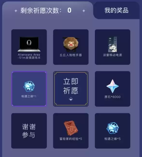 原神祈愿池活动参与方法及奖励一览