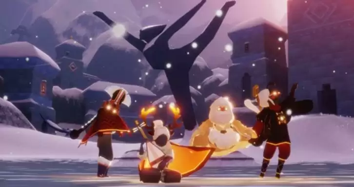 光遇霞谷表演者们在哪？请去霞谷拜访表演者们任务攻略图片6