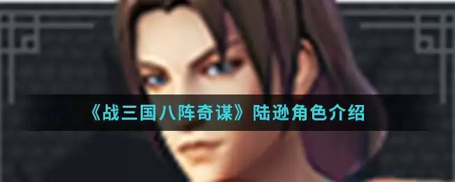 《战三国八阵奇谋》陆逊角色介绍