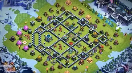 部落冲突13本部落战冲杯阵型推荐