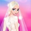 冰雪女王的婚礼化妆