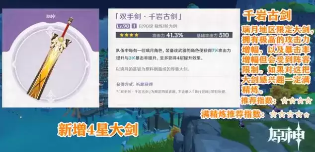 原神2.23武器池护摩之杖和狼末组合值不值得抽