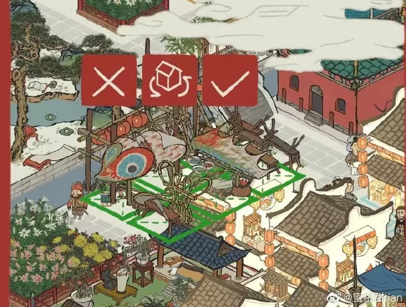 江南百景图新春灯会建筑在哪里获得