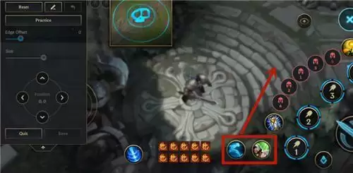 LOL手游召唤师技能图标如何调整位置