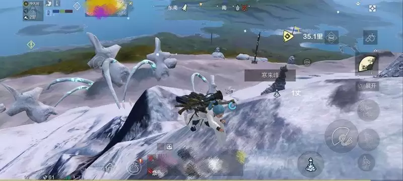 妄想山海寒来峰风景点具体坐标位置分享