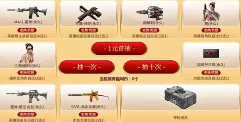 2021CF牛年福利节1元抽奖活动地址在哪进