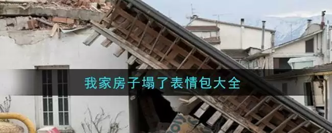 我家房子塌了表情包大全