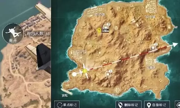 和平精英黄金岛写名字的墙在哪?黄金岛写名字的墙位置一览图片3