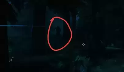 英灵神殿靠近就消失的黑影是什么