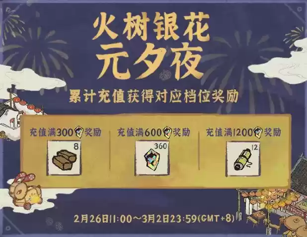 《江南百景图》火树银花元夕夜玩法攻略