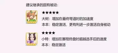 赛马娘全三星角色技能强度分析及固定技能继承推荐