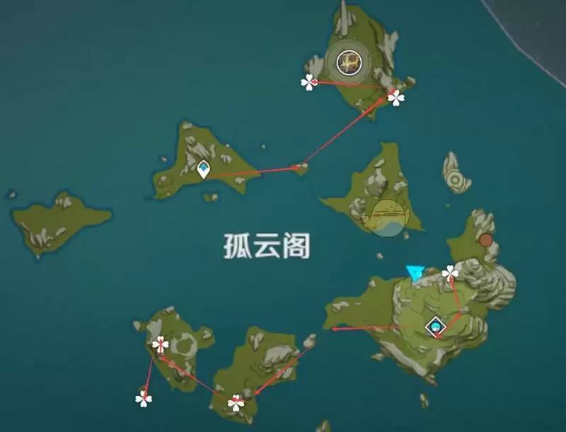 孤云阁清心位置