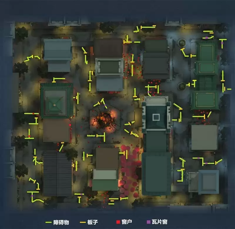 第五人格唐人街地图结构解析