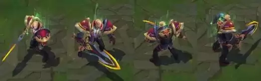 英雄联盟LOL战斗学院德玛西亚之力盖伦皮肤外观一览