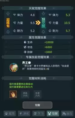 《提灯与地下城》契约兽觉醒等级介绍