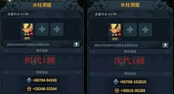 提灯与地下城派遣加成与什么有关