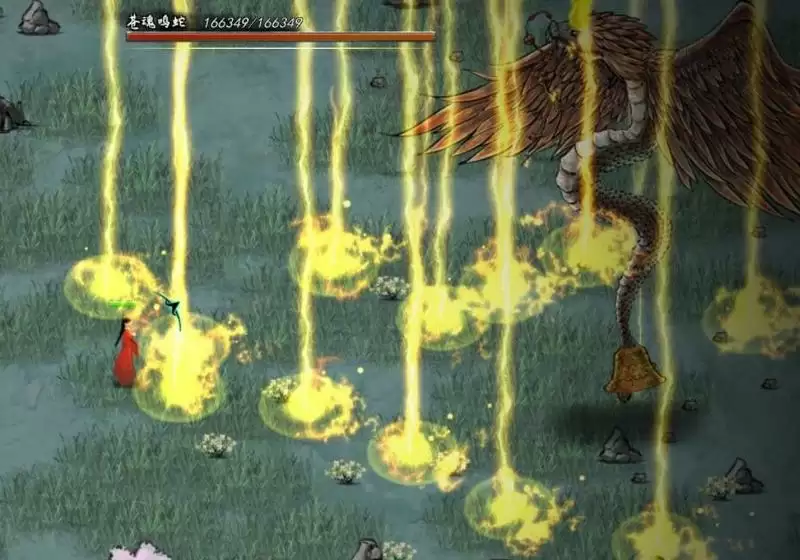 鬼谷八荒结晶金丹期boss苍魂鸣蛇打法攻略