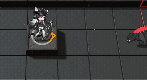 《明日方舟》天际线黑皮肤特效一览