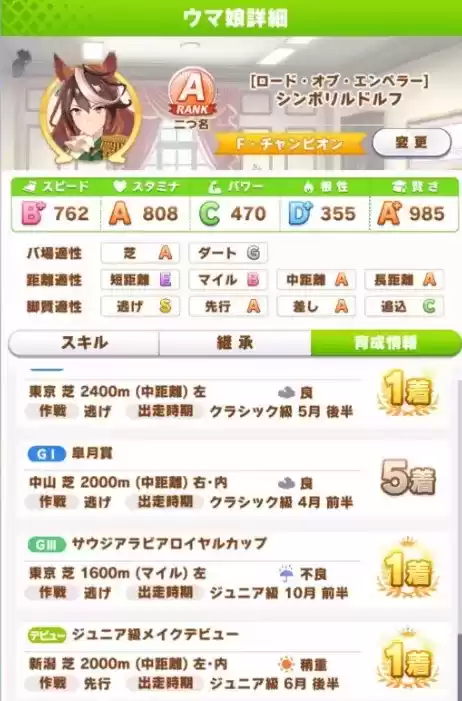 赛马娘皇帝育成攻略分享