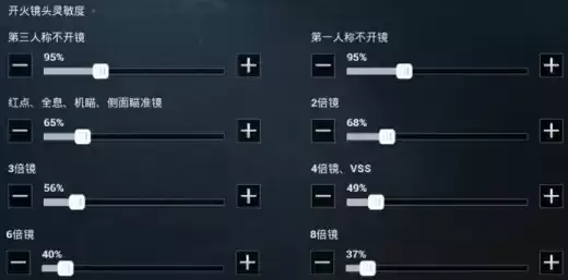 和平精英nv小白灵敏度设置分享