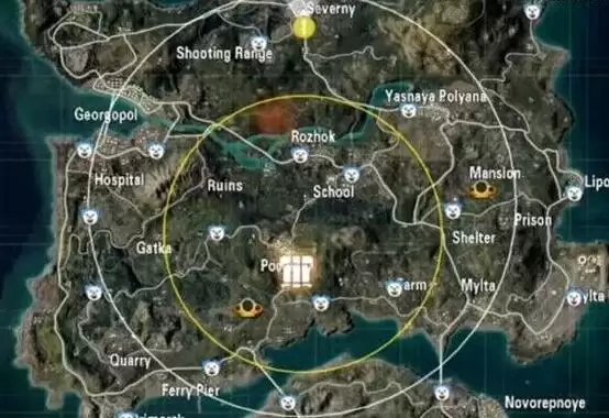 和平精英愚人节模式小丑商店在哪？愚人节模式小丑商店位置介绍图片2